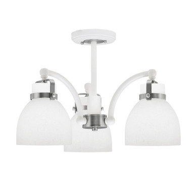 Easton 3 Light 16.75 Inch Wide Semi Flush Mount by Toltec - 1947-16751325