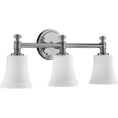 Rossington 3 Light Bath Vanity 21.5 inches wide by 9 inches high by Quorum - 5122-3-SO