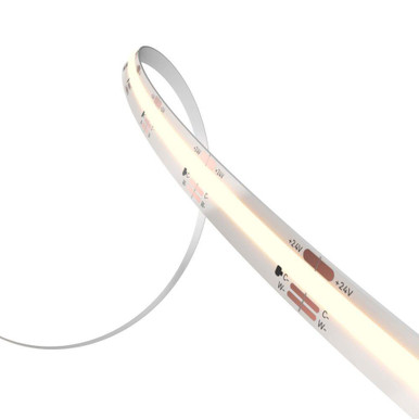 90W 1 LED Tape Light 0.1 Inch Tall and 600 Inch Length by DALS - COBTP24V-R50FT-CC