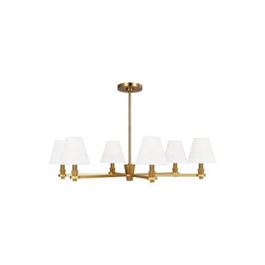 Paisley 6 Light Oversized Chandelier by Visual Comfort Studio - AC1126