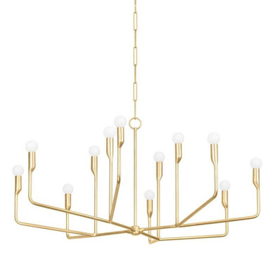 Norman 12 Light Oversized Chandelier by Troy - F9242