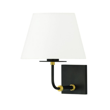 Crown Heights 1 Light Wall Sconce 11.25 Inch Tall by Hudson Valley - 1061-AGB/DB
