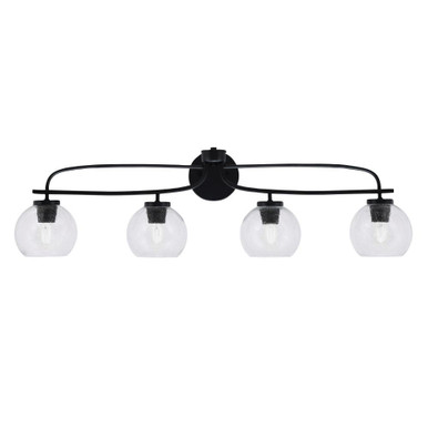Cavella 4 Light Vanity Light 37.75 Inch Length by Toltec - 3914-MB-4100