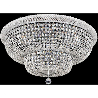 Napoli 18 Light 34 Inch Wide Flush Mount by Allegri - 020942-010-FR001