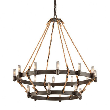 West Doura Avenue 18 Light Oversized Chandelier by Bailey Street Home - 154-BEL-1748092