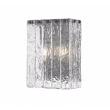 Glacier 2 Light Wall Sconce 12 Inch Tall and 9.5 Inch Wide by Z-Lite - 1943-2S