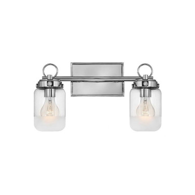 Penley 2 Light Vanity Light by Hinkley - 5062PN