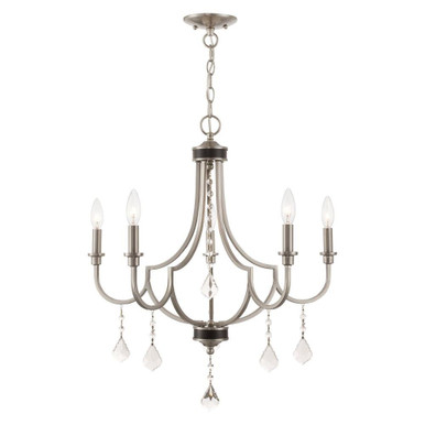 Wheatfield Rise 5 Light Medium Chandelier by BSH 218-BEL-522772 - 218-BEL-522772