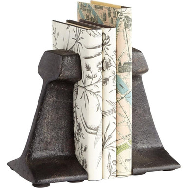 smithy Bookend 6.25 Inch Wide by 7 Inch High by Cyan - 07230