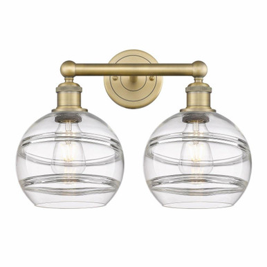 Rochester 2 Light Vanity Light 17 Inch Wide by Innovations - 616-2W-G556-8