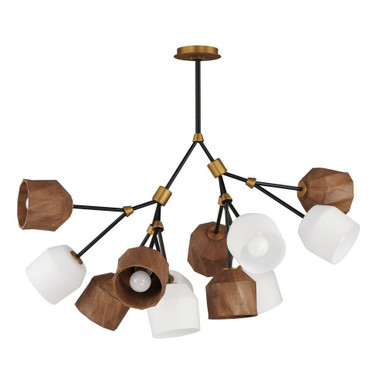 Longley Court 72W 12 LED Light Oversized Pendant by BSH - 93-BEL-4964677