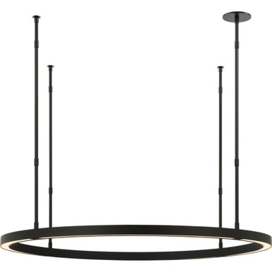 Stagger Ring 1 Light Large Chandelier by Visual Comfort Modern - MDCH53827