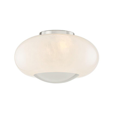 Lottie 2 Light Flush Mount 8.25 Inch Tall and 14 Inch Wide by Mitzi - H899501