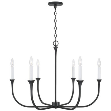 Pinewood Barton 6 Light Large Chandelier by BSH - 309-BEL-5175986