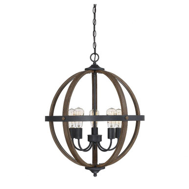 5 Light Medium Rustic Chandelier by BSH - 2583-BEL-4641930