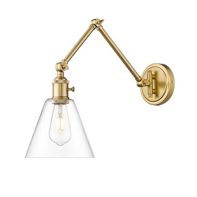 Holly Mount Way 1 Light Wall Sconce 7.75 Inch Tall by Bailey Street Home - 159-BEL-1325405