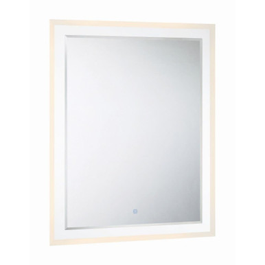 LED Rectangular Mirror 39.5 Inch Tall and 31.63 Inch Wide by George Kovacs - P6109B