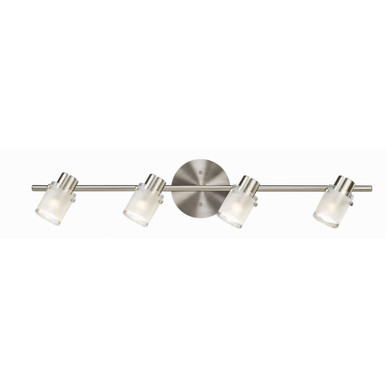 Cole  4 Light Track Light 5 In Tall and 29 In Wide by Canarm Inc - IT406A04BN10