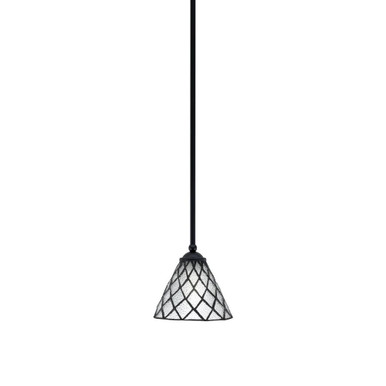 Zilo 1 Light Stem Hung Small Pendant by Toltec - 560-MB-9185
