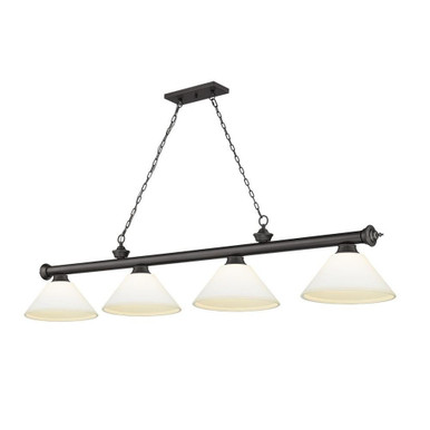 Frodingham South Road 4 Light Billiard 18.75 x 14 In by BSH 372-BEL-4596762 - 372-BEL-4596762