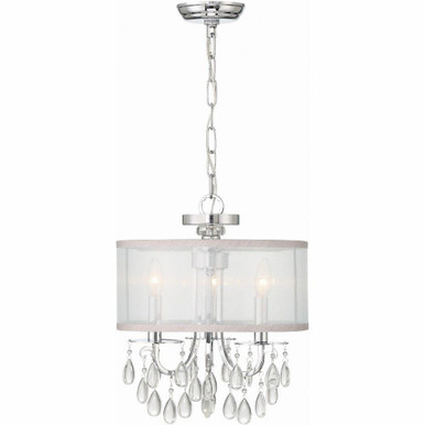 Hampton 3 Light Small Chandelier by Crystorama - 5623