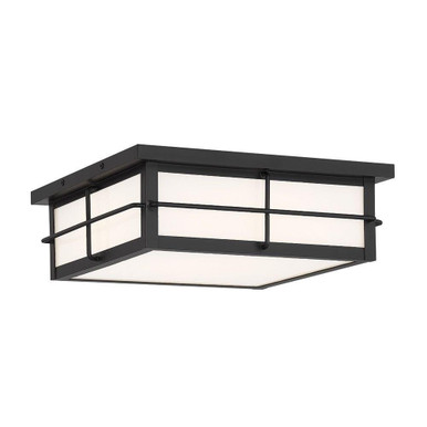 Bensa 20W 1 LED 13 Inch Wide Outdoor Flush Mount by Eurofase - 44270-018