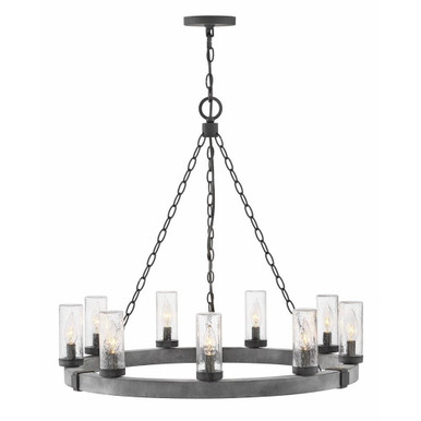 Fen Glade 9 Light Large Outdoor Pendant by Bailey Street Home - 81-BEL-3001833