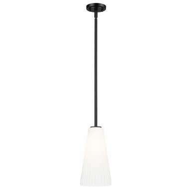 Farrell 1 Light Small Pendant 13.75 Inch Tall by Z-Lite - 3043P7-ROD