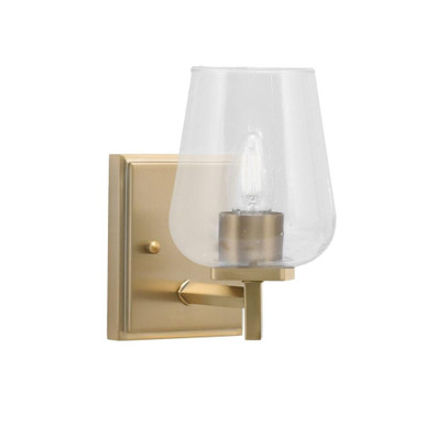 Franklin 1 Light Wall Sconce 8.25 Inch Tall and 5 Inch Wide by Toltec - 1211-825-5
