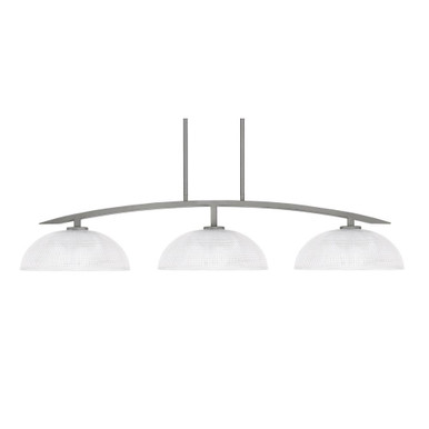 Kurve 3 Light Island 9 x 44.5 Inch Length by Toltec 3736-GP-540 - 3736-GP-540