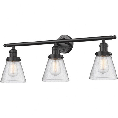 Small Bell 3 Light Wall Sconce by Innovations - 205-OB-G64