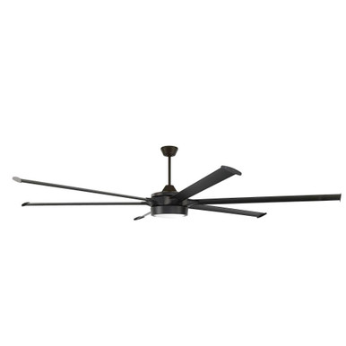 Prost 6 Blade Ceiling Fan with Light Kit 102 Inch Wide by Craftmade - PRT102-6