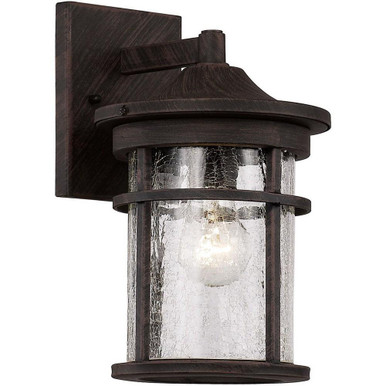 Caplair Place 1 Light Outdoor Wall Lantern 11 inch Tall - 61-BEL-2632062