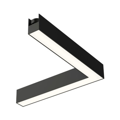 Continuum 15W 1 LED Corner 90 Track Light 1.5 x 9 Inches by ET2 - ETL29212