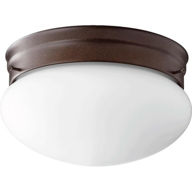 2 Light 9.75 Inch Mushroom Wide Flush Mount by Bailey Street Home - 183-BEL-906445