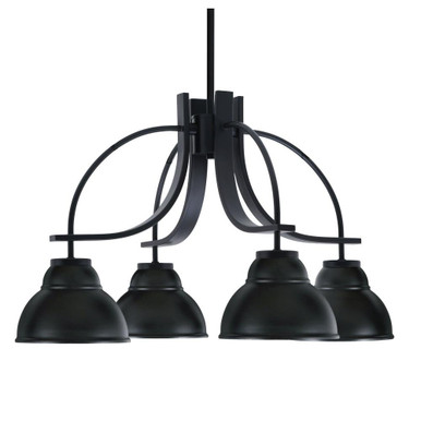 Cavella 4 Light Large Chandelier by Toltec 3924-427 - 3924-427