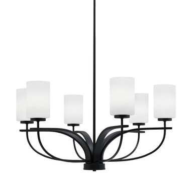 Cavella 6 Light Large Chandelier by Toltec 3906-MB-300 - 3906-MB-300