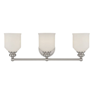 Melrose 3 Light Vanity Light by Savoy House - 8-6836-3