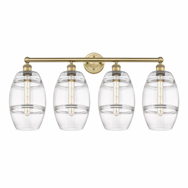 Vaz 4 Light Vanity Light 35 Inch Wide by Innovations - 616-4W-G557-8