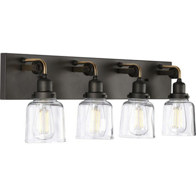 Rushton 4 Light Vanity Light by Progress - P300229