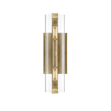 Coopers Yard 2 Light Contemporary Wall Sconce by Bailey Street Home - 159-BEL-2893985