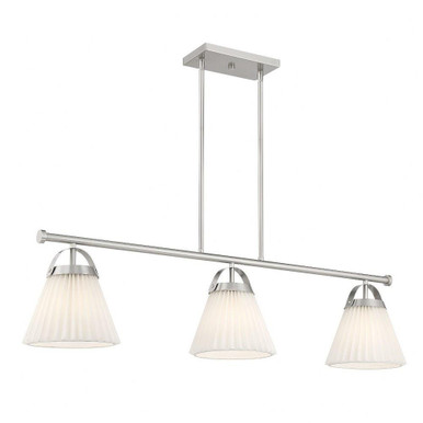3 Light Modern Linear Chandelier by BSH - 2583-BEL-1345024