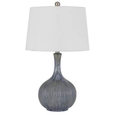 Vernate 1 Light Table Lamp 25 Inches Tall and 15 Inches Wide by Cal  - BO-3036TB