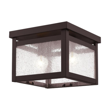 Vicars Bridge Road 2 Light 8 Inch Wide Flush Mount by Bailey Street Home - 218-BEL-1119644