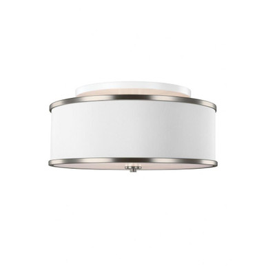 Lennon 3 Light 20 Inch Wide Semi Flush Mount by Visual Comfort Studio - SF339