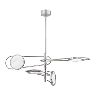 Valeri 240W 4 LED Light Oversized Pendant by Hudson Valley - 8724