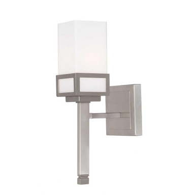 Harding 1 Light Modern Wall Sconce by Livex - 40190-91