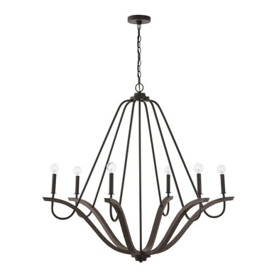 Brockley Acre 6 Light Oversized Classic Chandelier by Bailey Street Home - 309-BEL-4973615