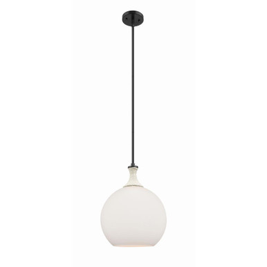 Astor 1 Light Stem Rope Mini Pendant 15.38 Inches Tall by Innovations - 415-1SR-G12-12_P