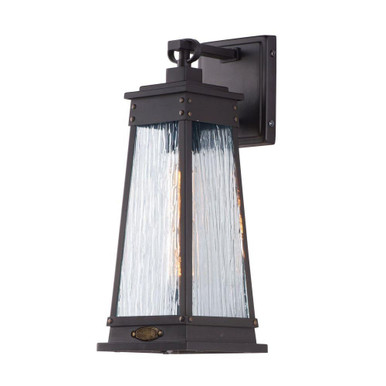 Schooner 1 Light Outdoor Wall Lantern 15 Inch Tall by Maxim - 3043RPOLB